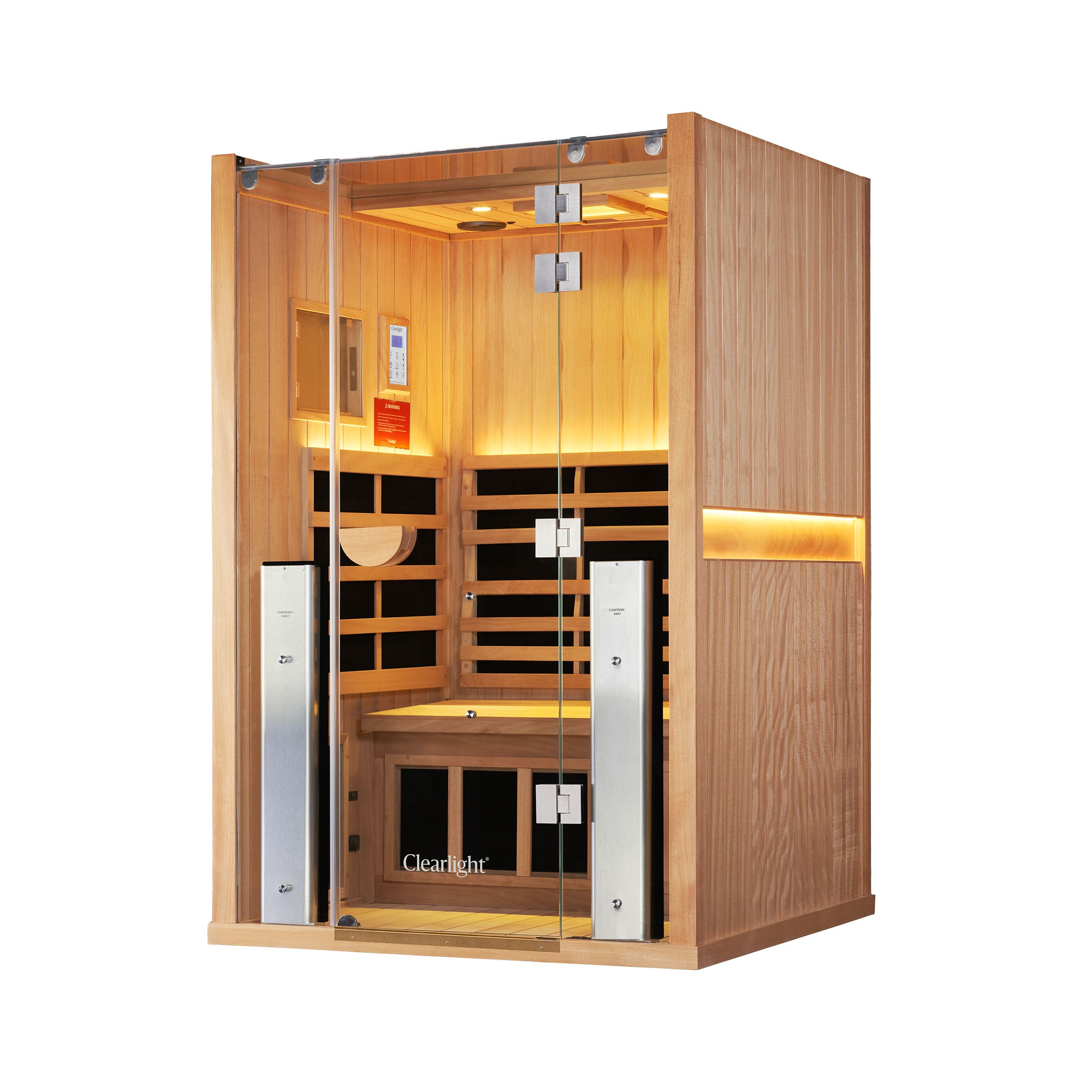 Sanctuary 2 Person Sauna | Okoume Pro | UK Plug