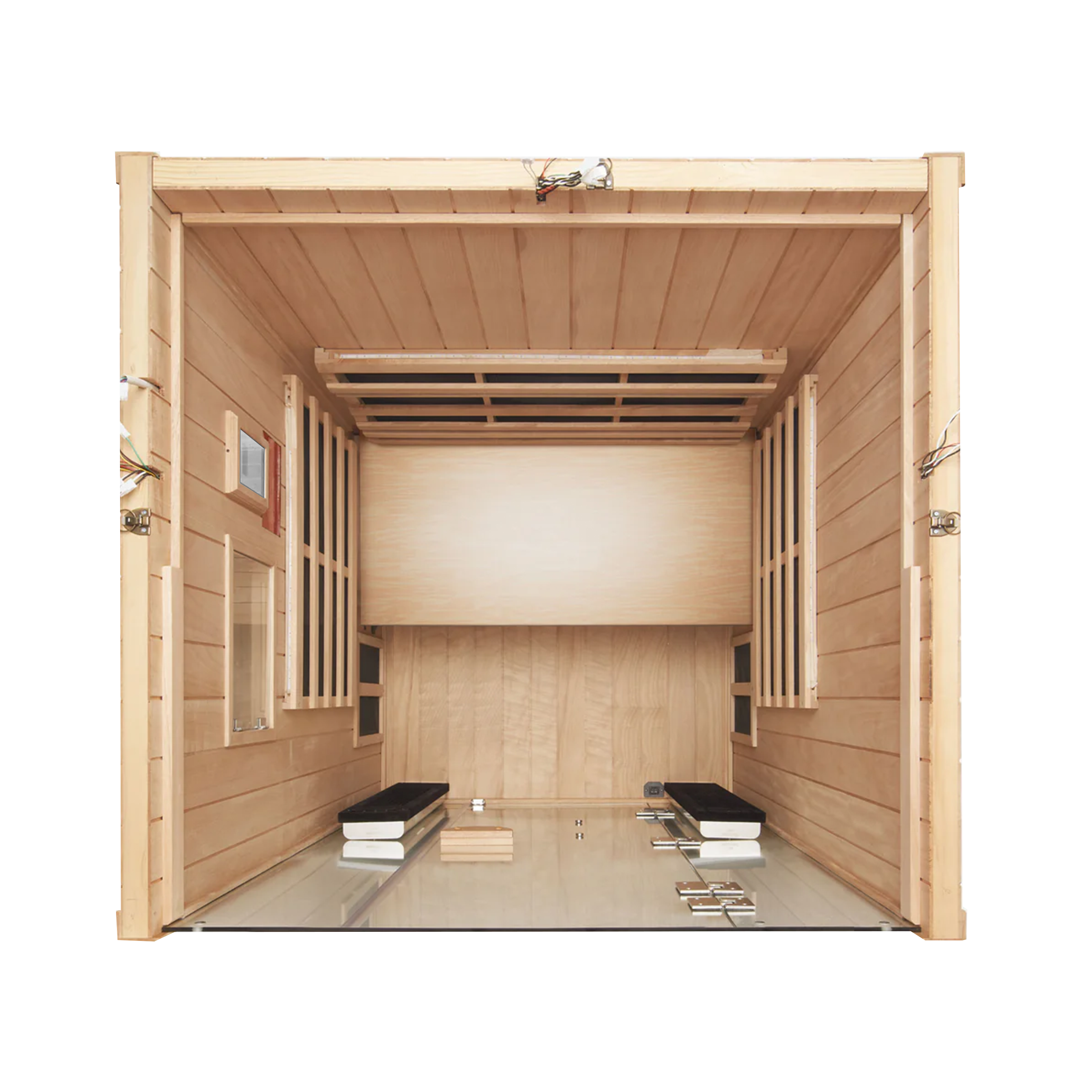 Sanctuary 2 Person Sauna | Okoume Pro | UK Plug