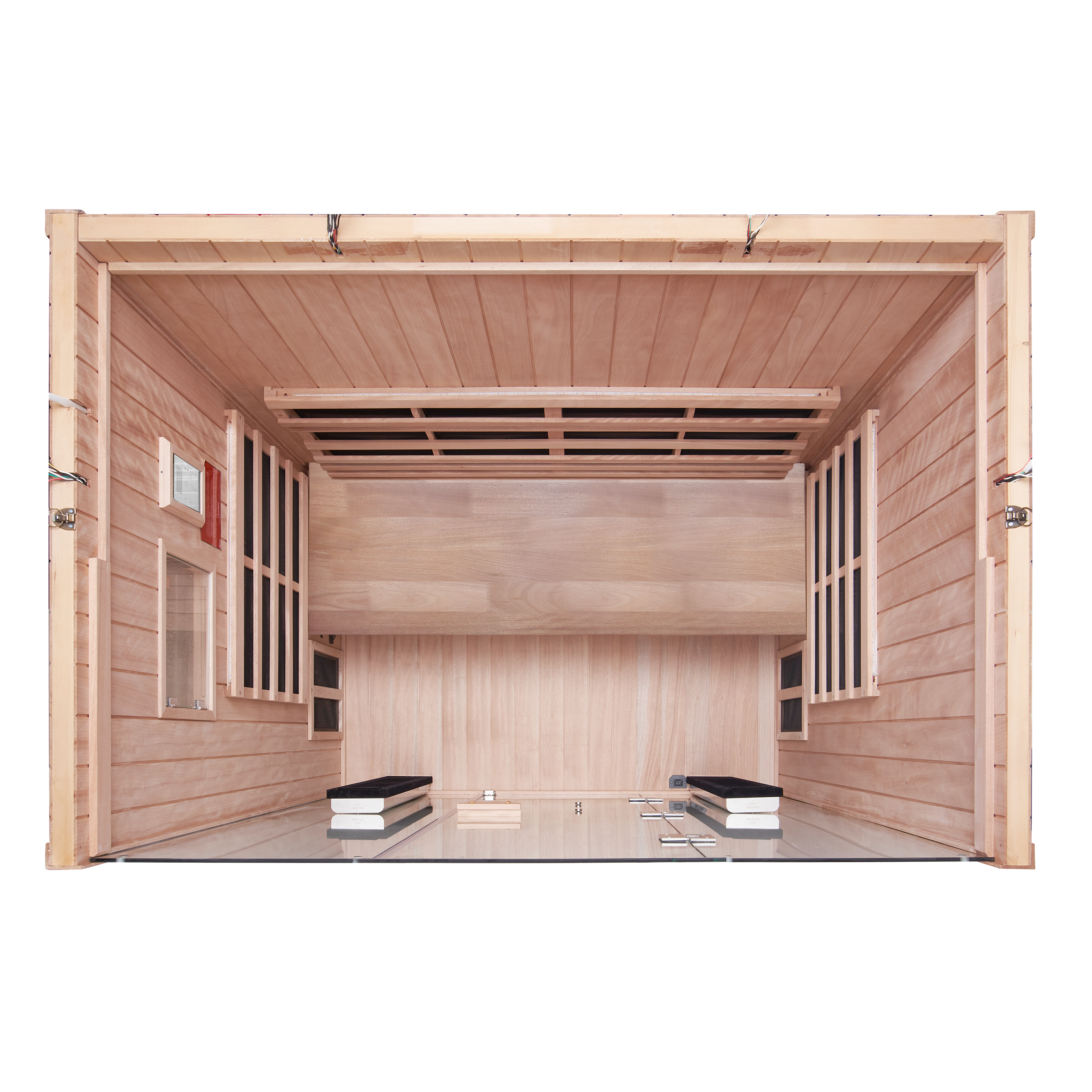 Sanctuary 3 Person Sauna | Okoume Pro | UK Plug