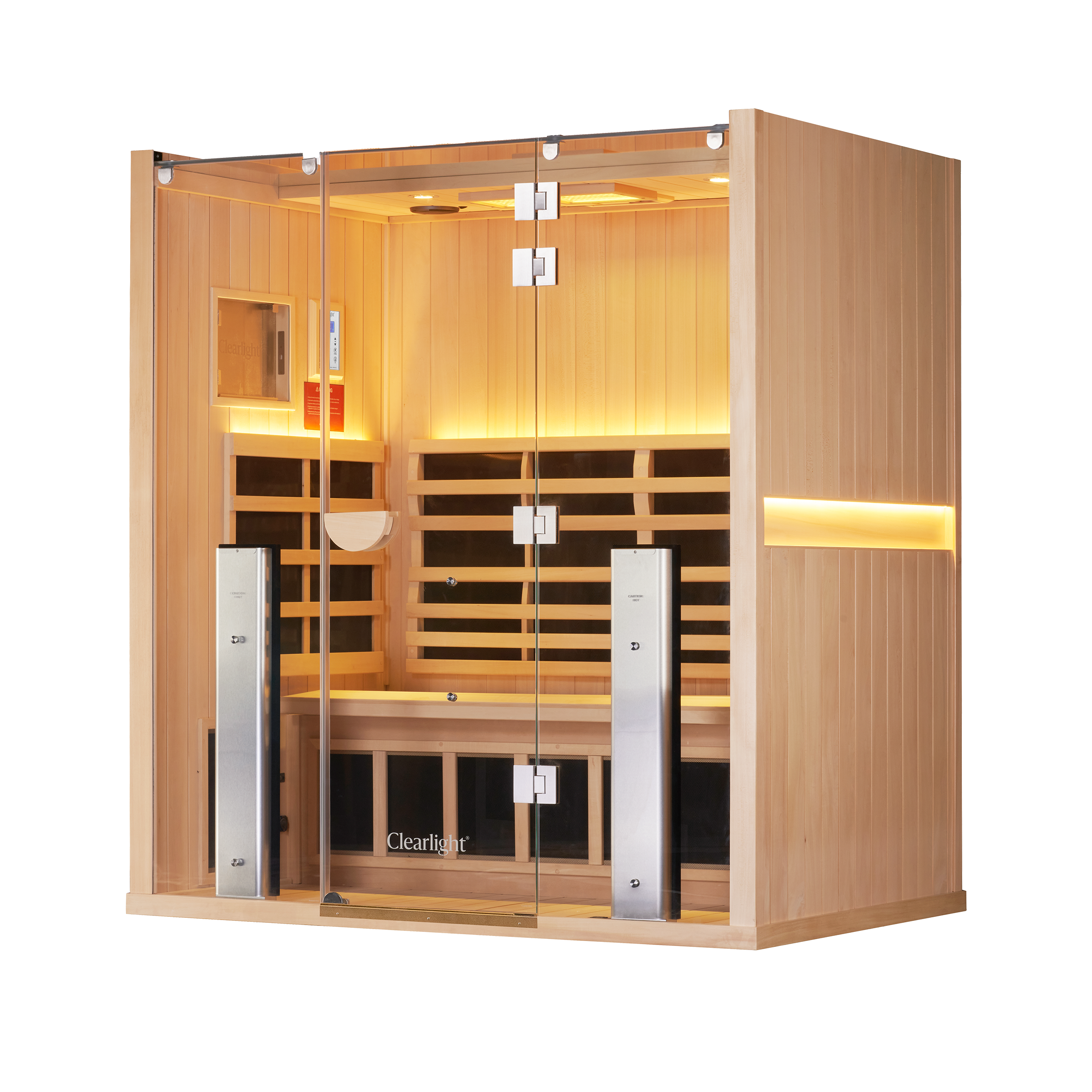 Sanctuary 3 Person Sauna | Okoume Pro | UK Plug