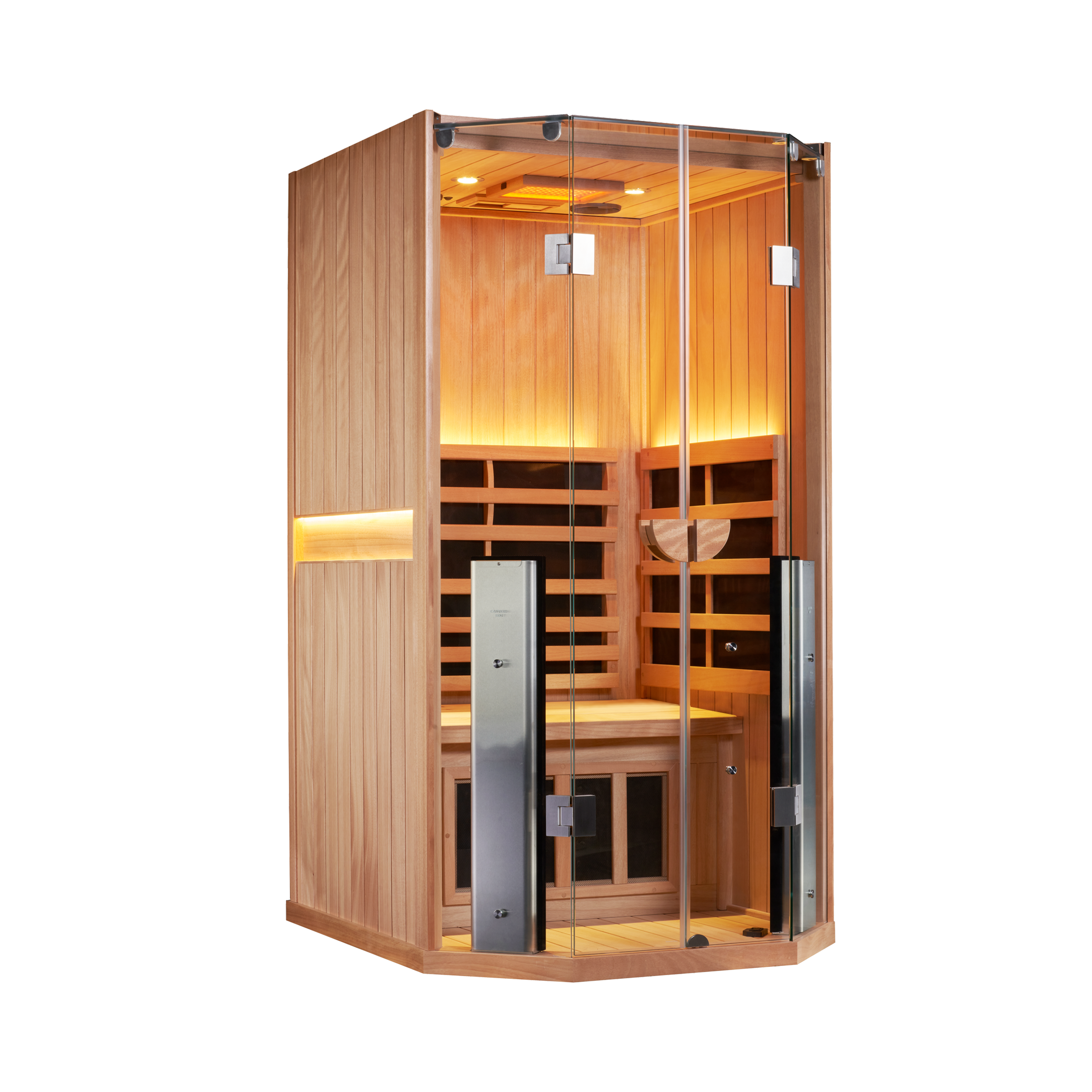 Sanctuary 1 Person Sauna | Okoume Pro | UK Plug