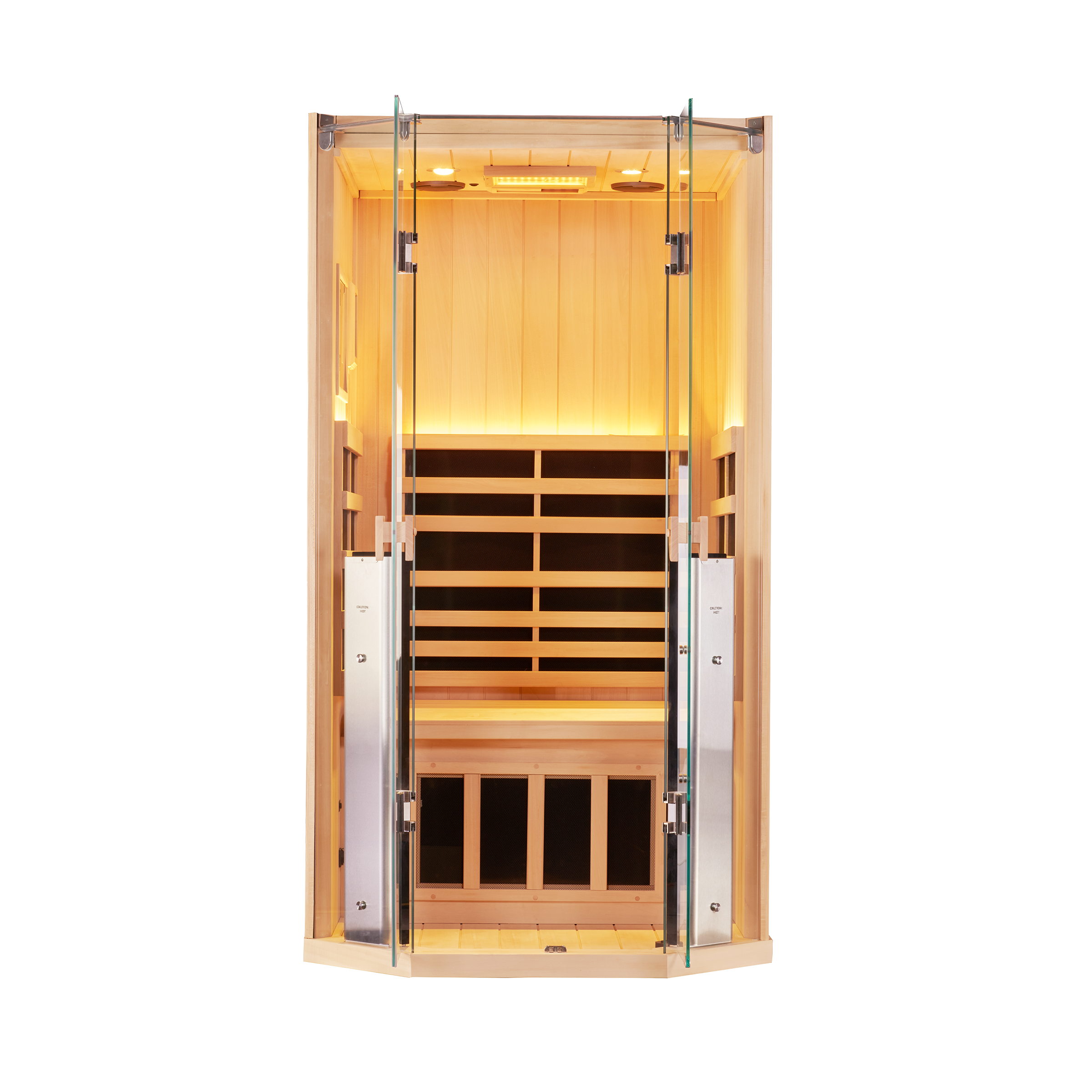 Sanctuary 1 Person Sauna | Okoume Pro | UK Plug