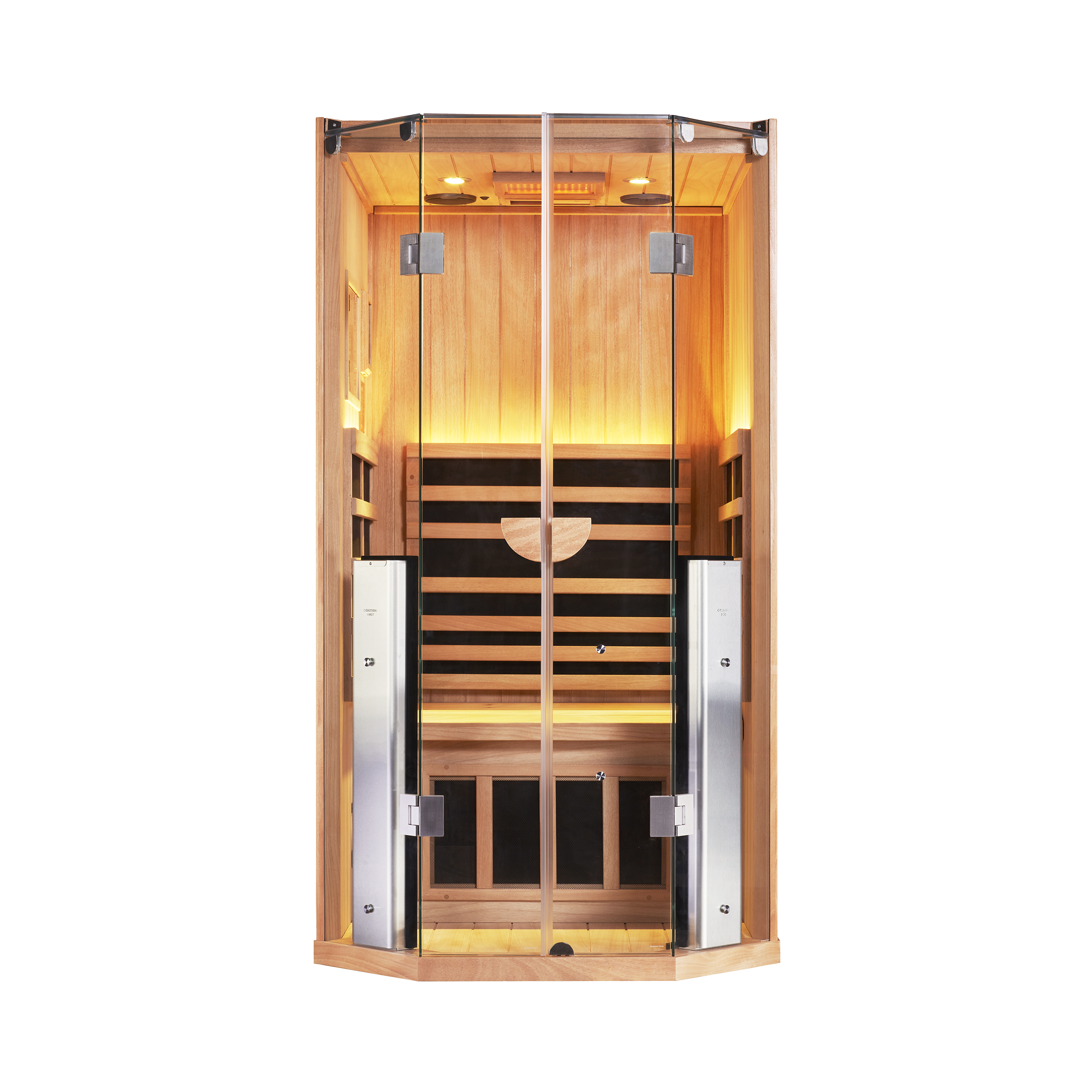 Sanctuary 1 Person Sauna | Okoume Pro | UK Plug