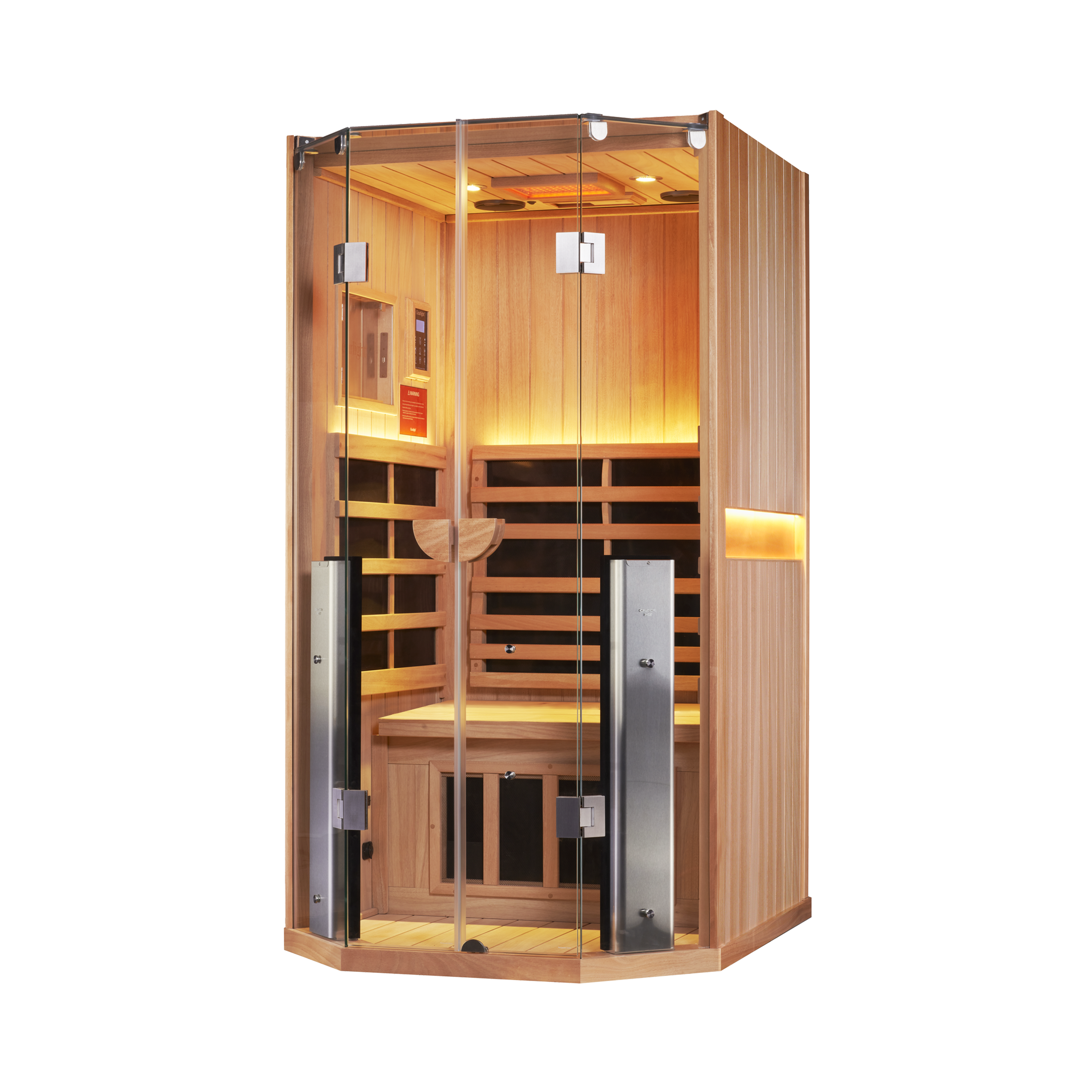 Sanctuary 1 Person Sauna | Okoume Pro | UK Plug
