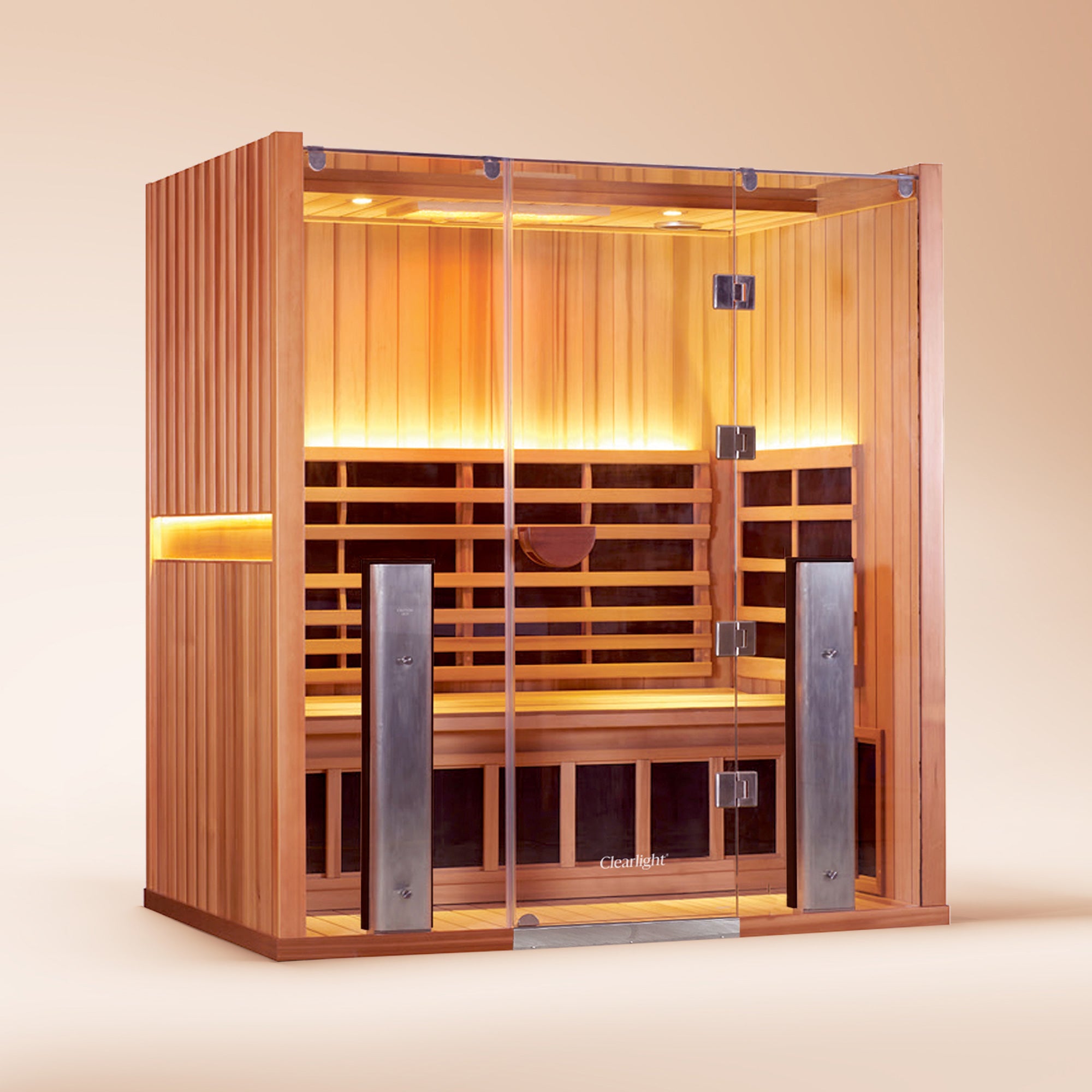 Sanctuary 3 Person Sauna | Okoume Pro | UK Plug