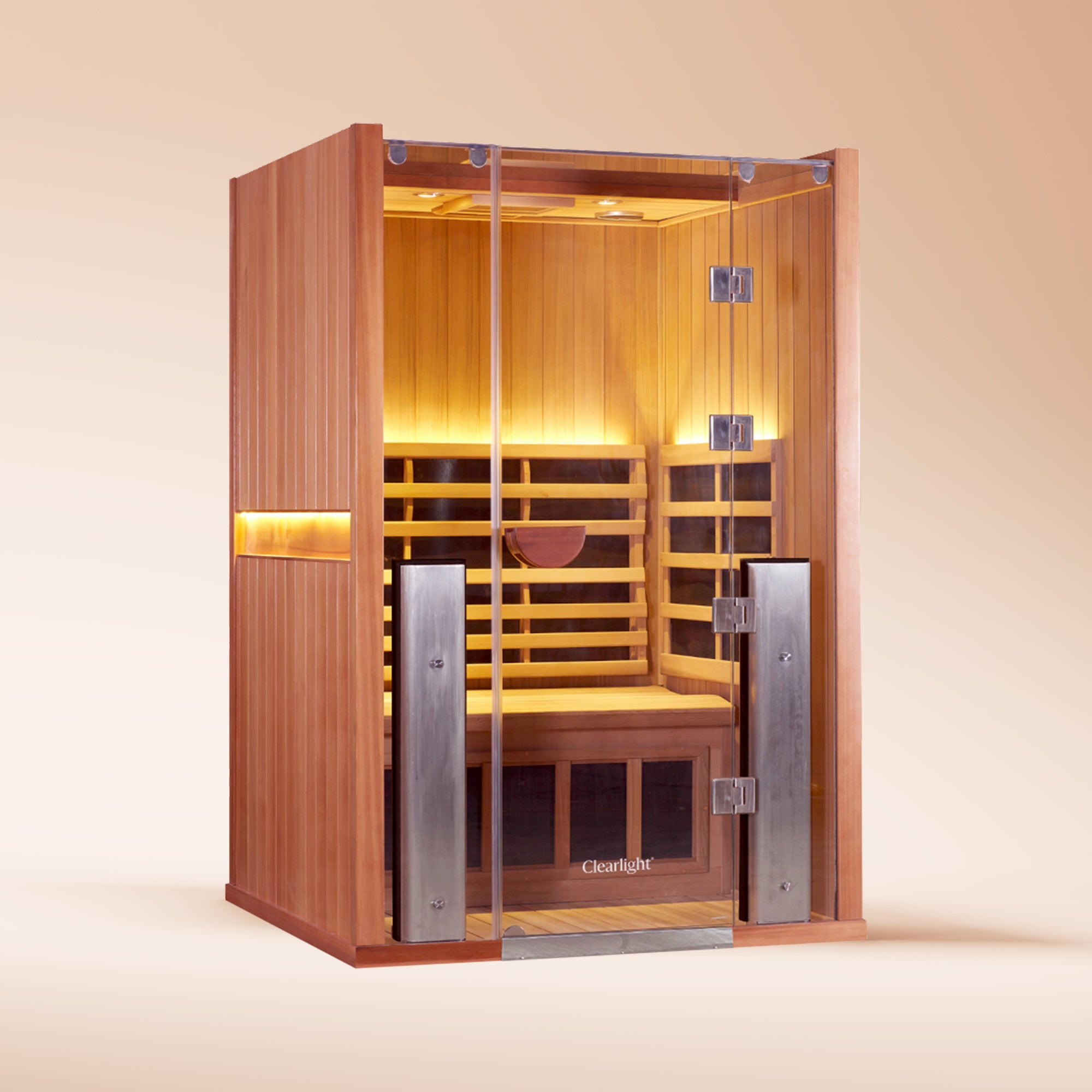 Sanctuary 2 Person Sauna | Okoume Pro | UK Plug