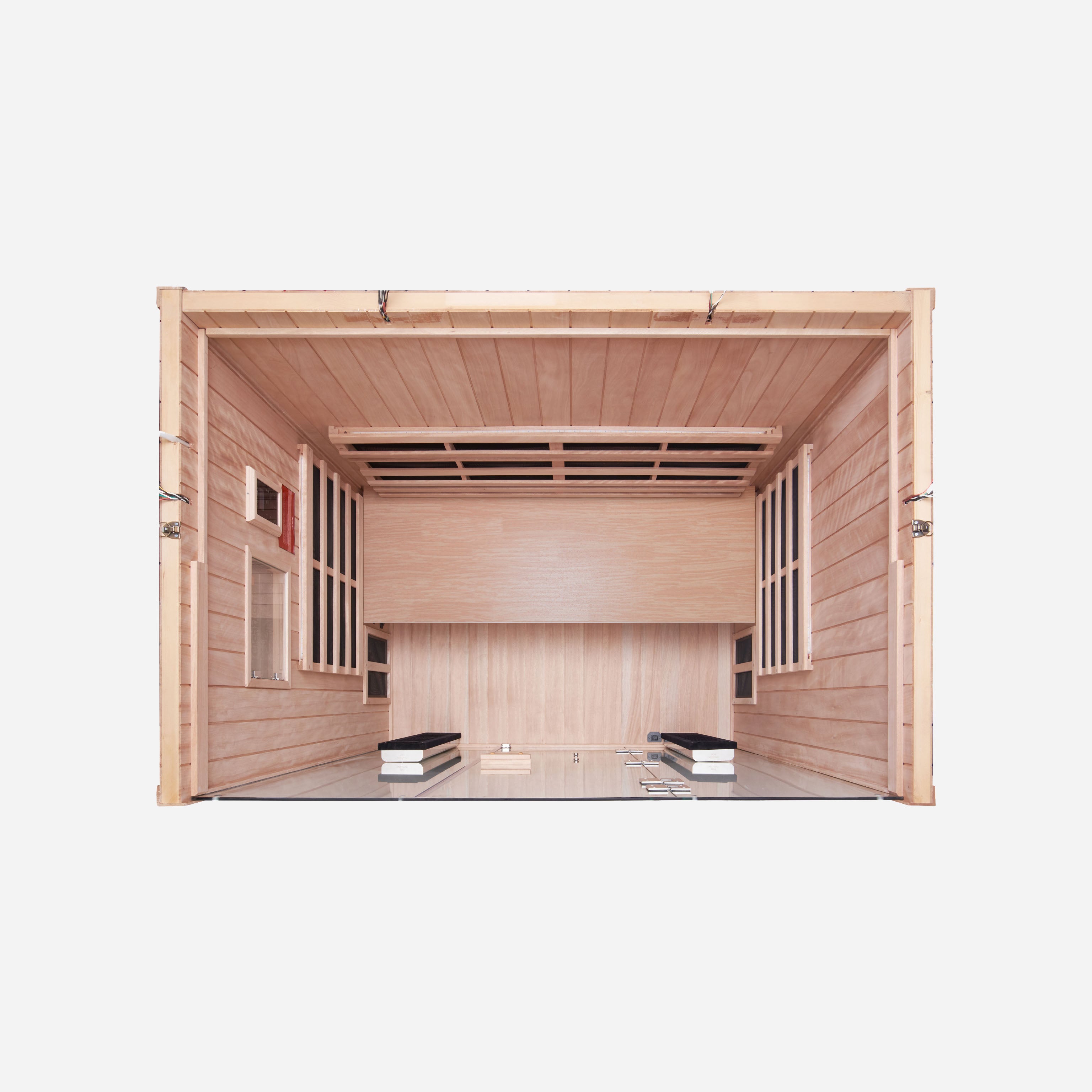 Sanctuary 3 Person Sauna | Okoume Pro | UK Plug