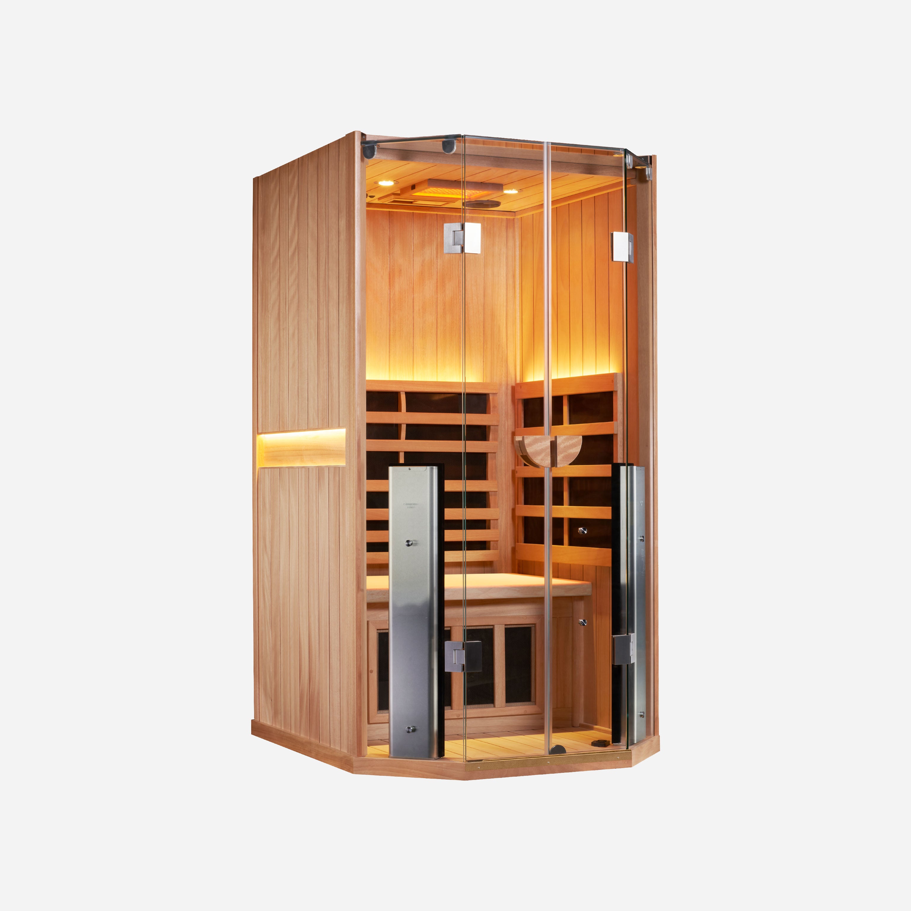 Sanctuary 1 Person Sauna | Okoume Pro | UK Plug