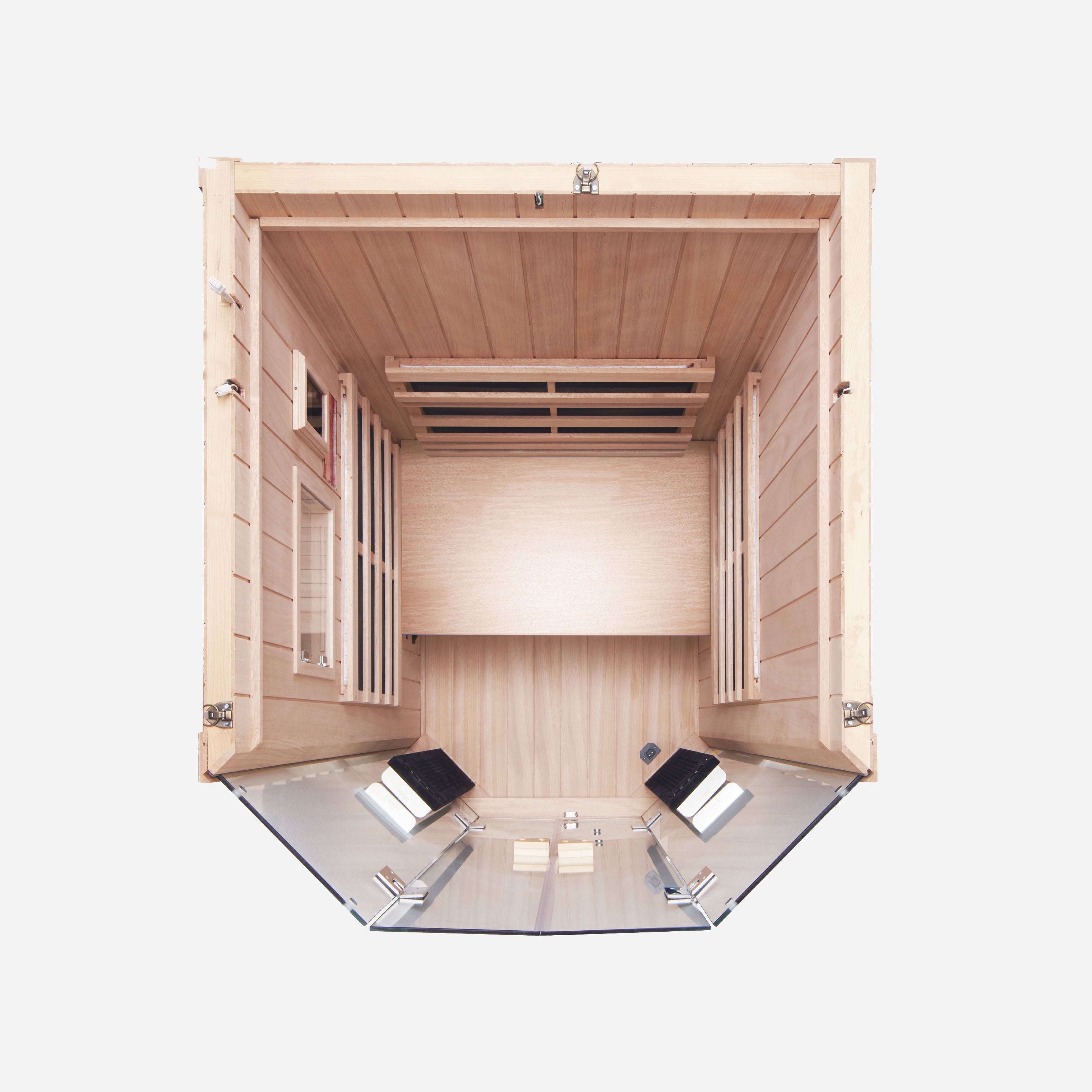 Sanctuary 1 Person Sauna | Okoume Pro | UK Plug