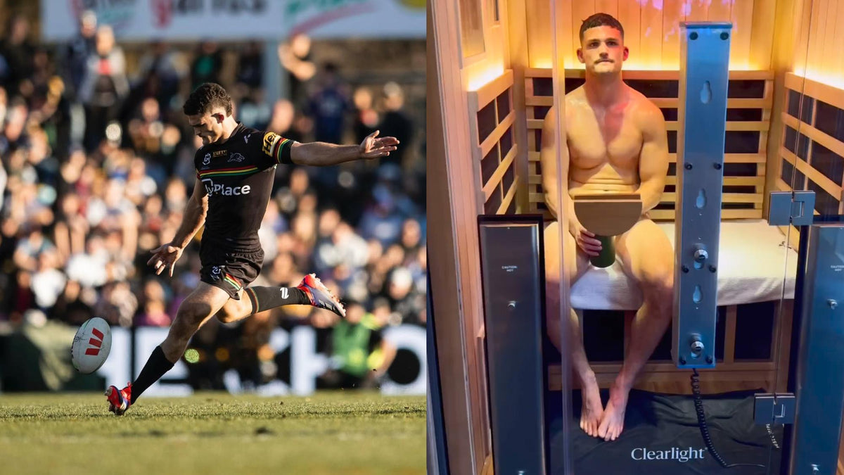 best infrared sauna of 2025? Hear it from rugby star, Nathan Cleary.