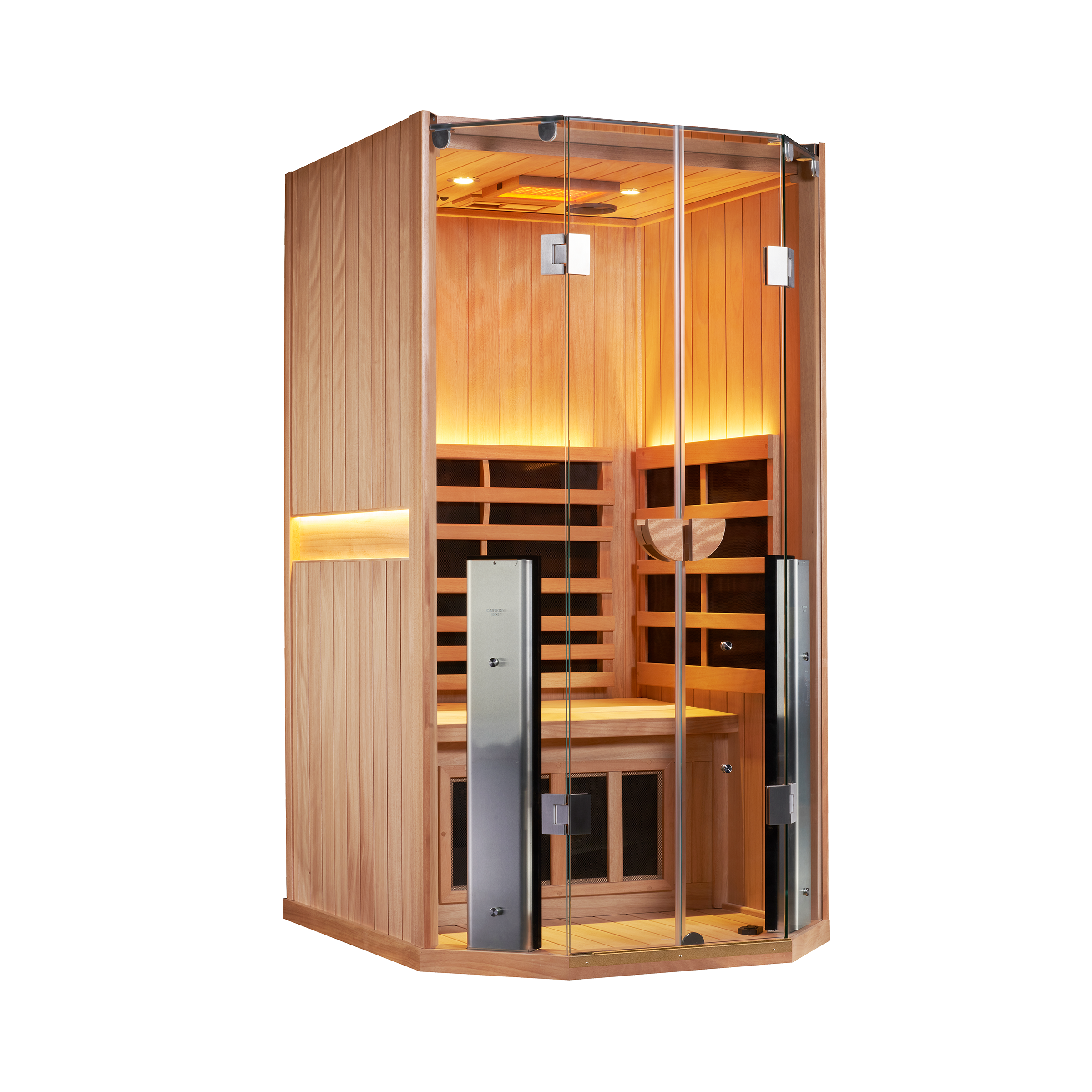 Sanctuary 1 Person Sauna | Okoume Pro | UK Plug