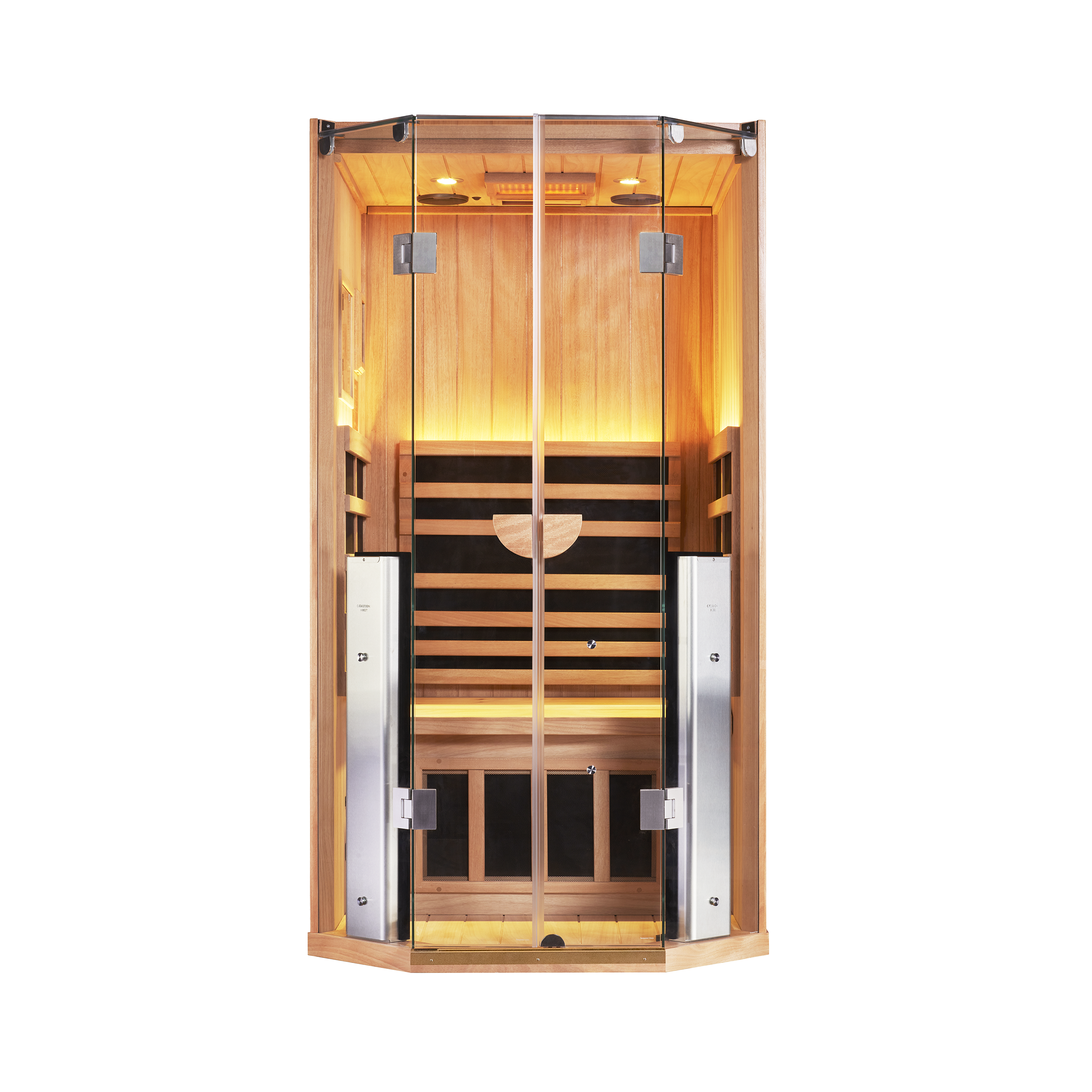 Sanctuary 1 Person Sauna | Okoume Pro | UK Plug
