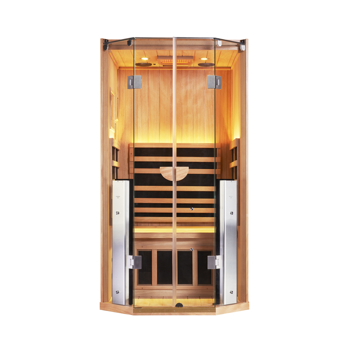 Sanctuary 1 Person Sauna | Okoume Pro | UK Plug