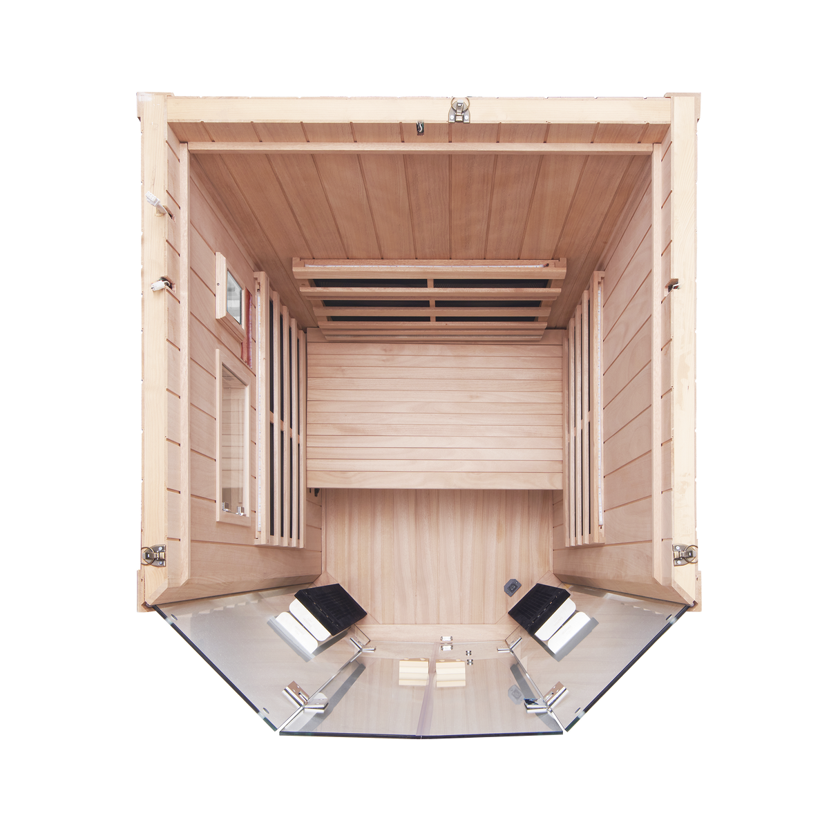 Sanctuary 1 Person Sauna | Okoume Pro | UK Plug