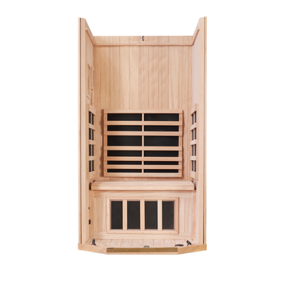 Sanctuary 1 Person Sauna | Okoume Pro | UK Plug