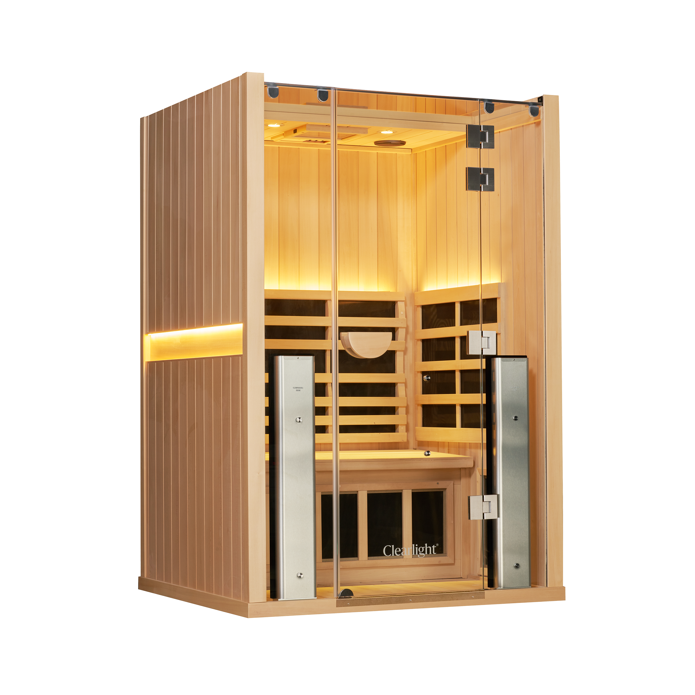 Sanctuary 2 Person Sauna | Okoume Pro | UK Plug