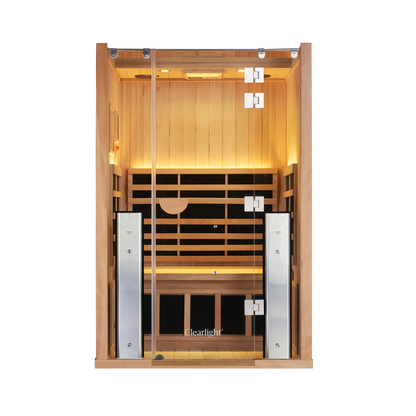 Sanctuary 2 Person Sauna | Okoume Pro | UK Plug