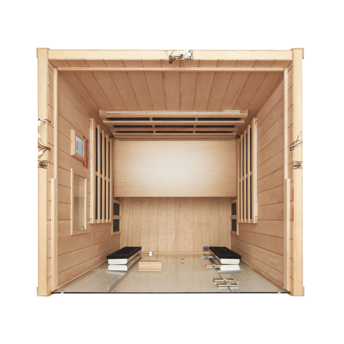 Sanctuary 2 Person Sauna | Okoume Pro | UK Plug