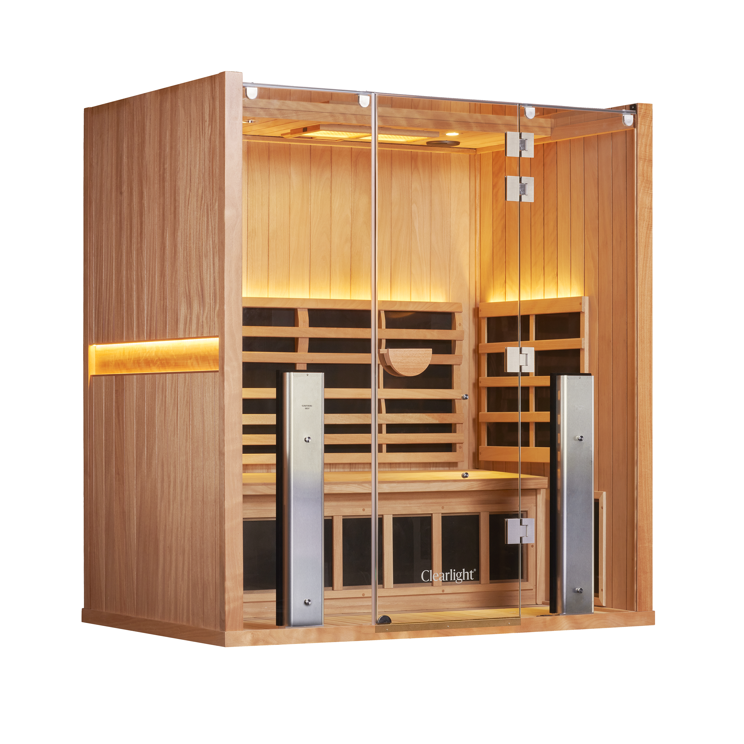 Sanctuary 3 Person Sauna | Okoume Pro | UK Plug