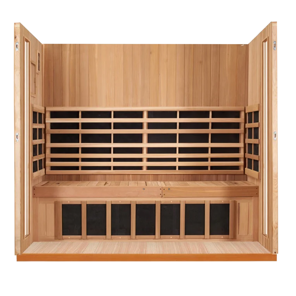 Sanctuary Outdoor 5 Person Sauna | Okoume | UK Plug