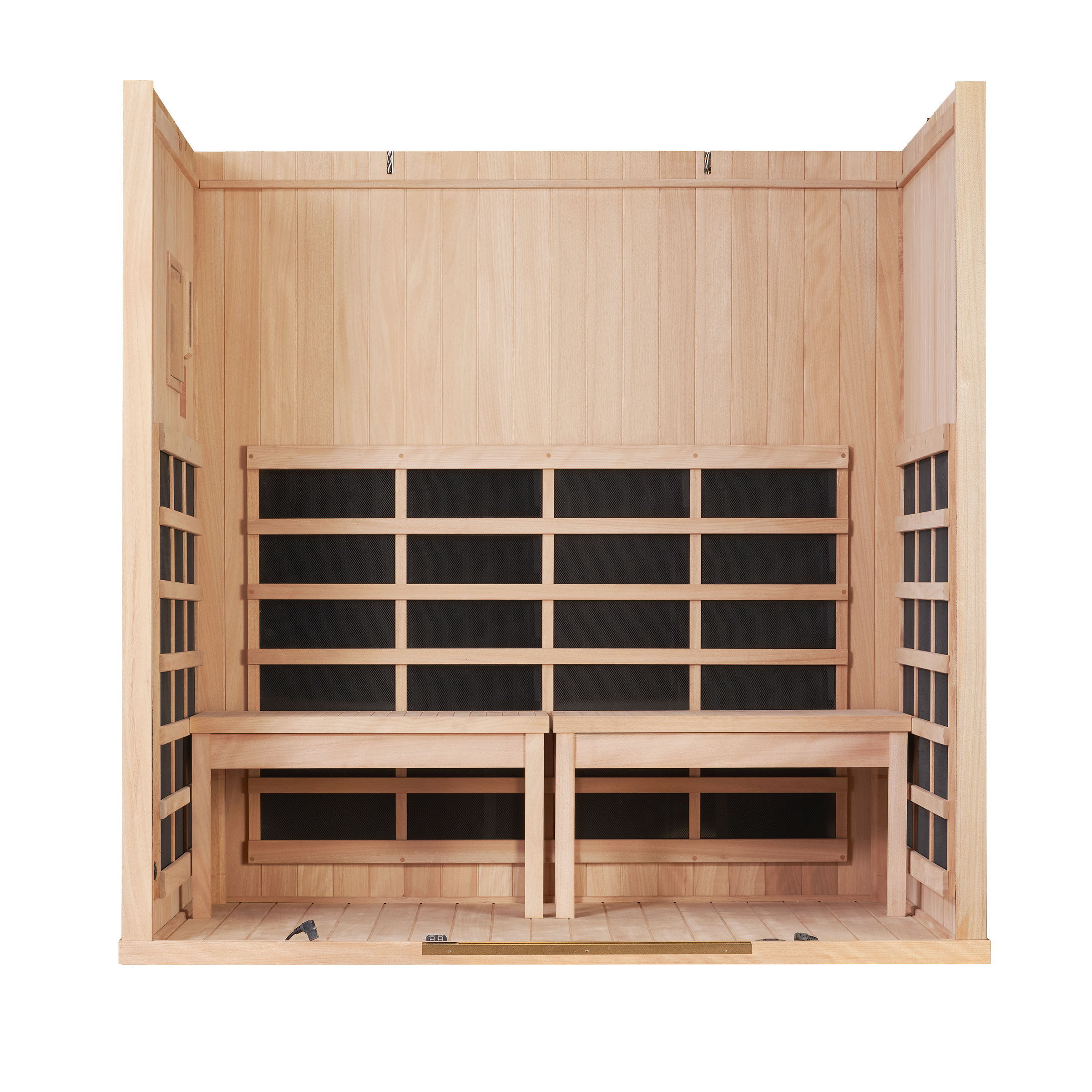 Sanctuary Yoga 4 Person Sauna | Okoume Pro | UK Plug