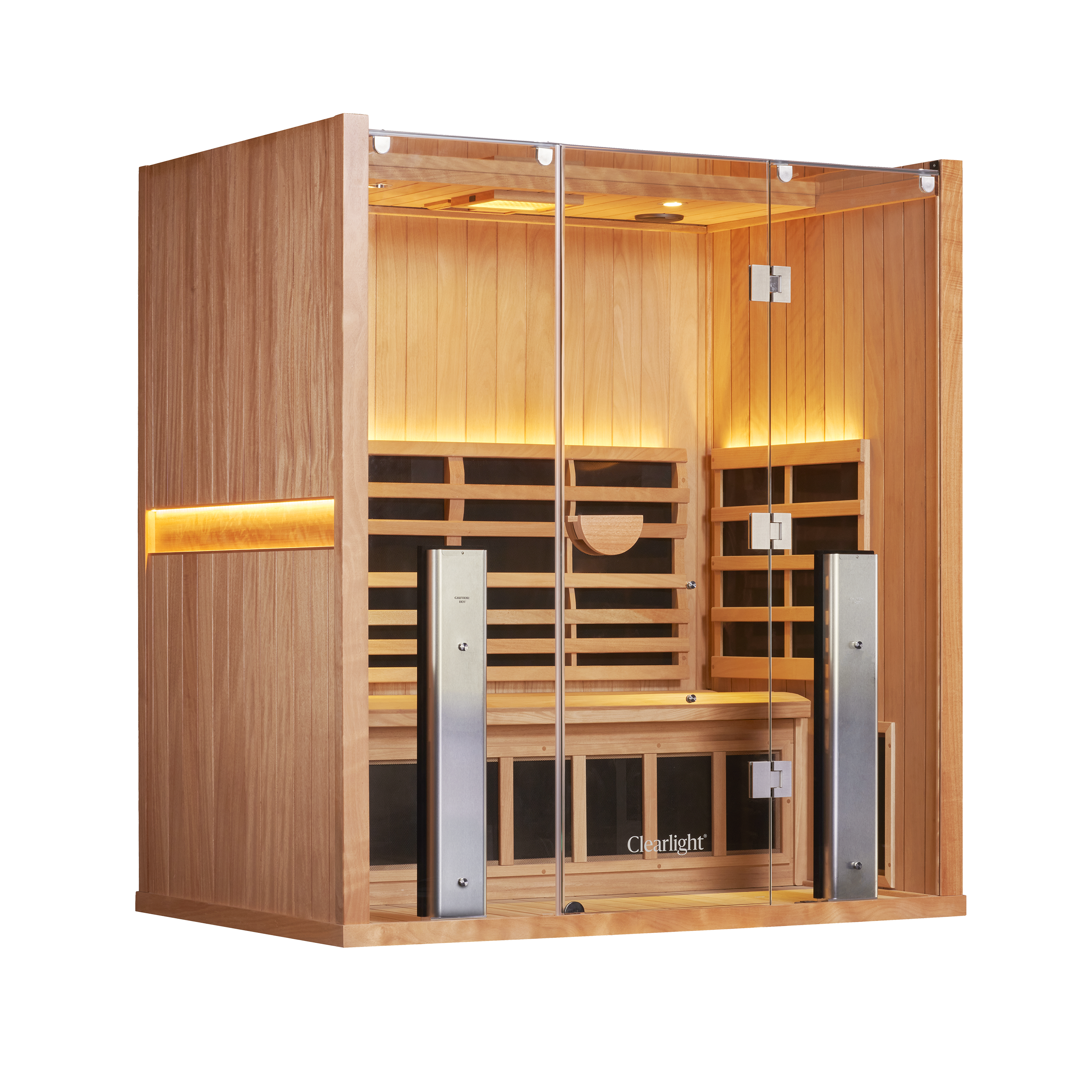 Sanctuary 3 Person Sauna | Okoume Pro | UK Plug
