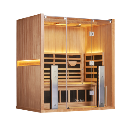 Sanctuary 3 Person Sauna | Okoume Pro | UK Plug