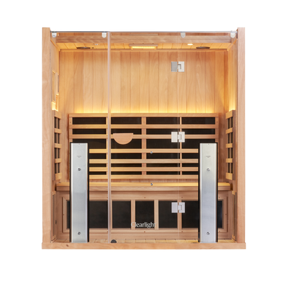 Sanctuary 3 Person Sauna | Okoume Pro | UK Plug