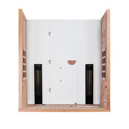 Sanctuary 3 Person Sauna | Okoume Pro | UK Plug