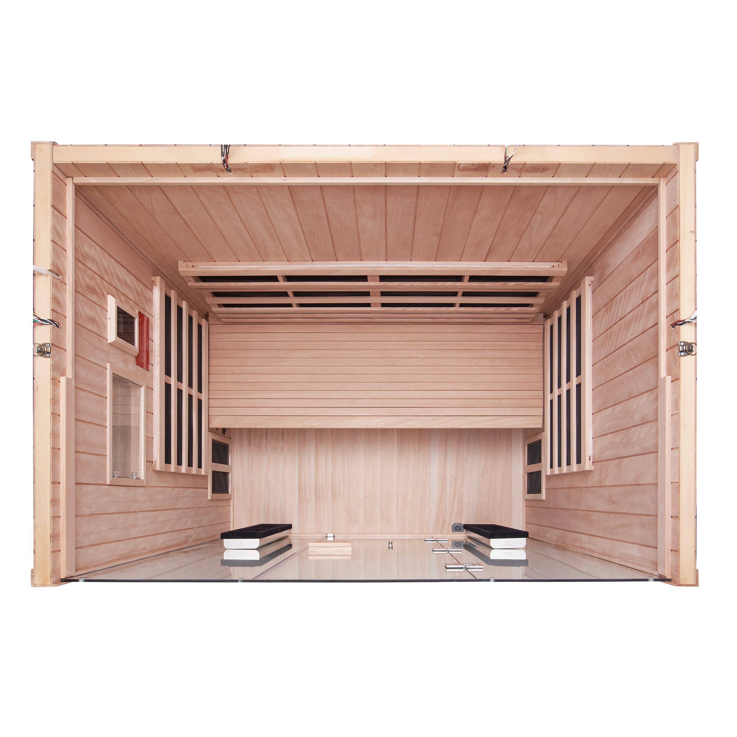 Sanctuary 3 Person Sauna | Okoume Pro | UK Plug