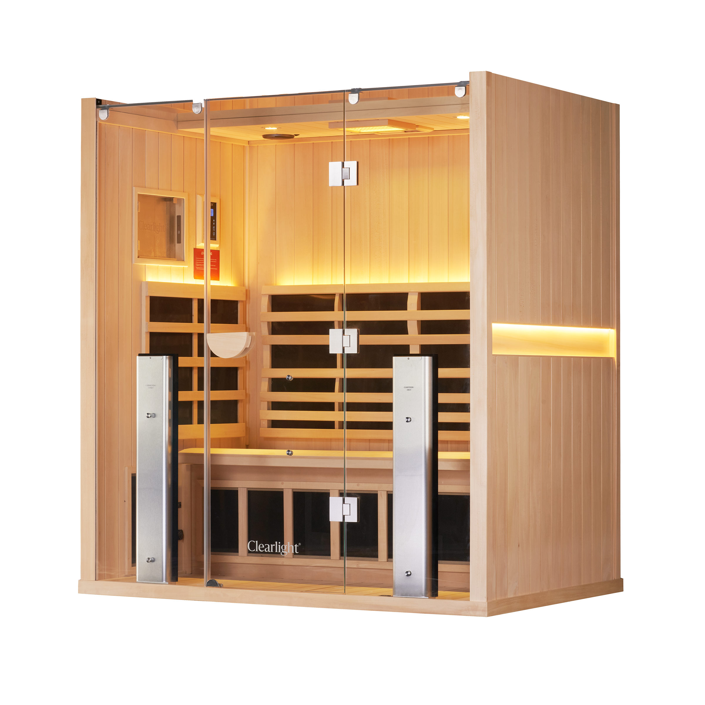 Sanctuary 3 Person Sauna | Okoume Pro | UK Plug