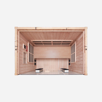 Sanctuary 3 Person Sauna | Okoume Pro | UK Plug