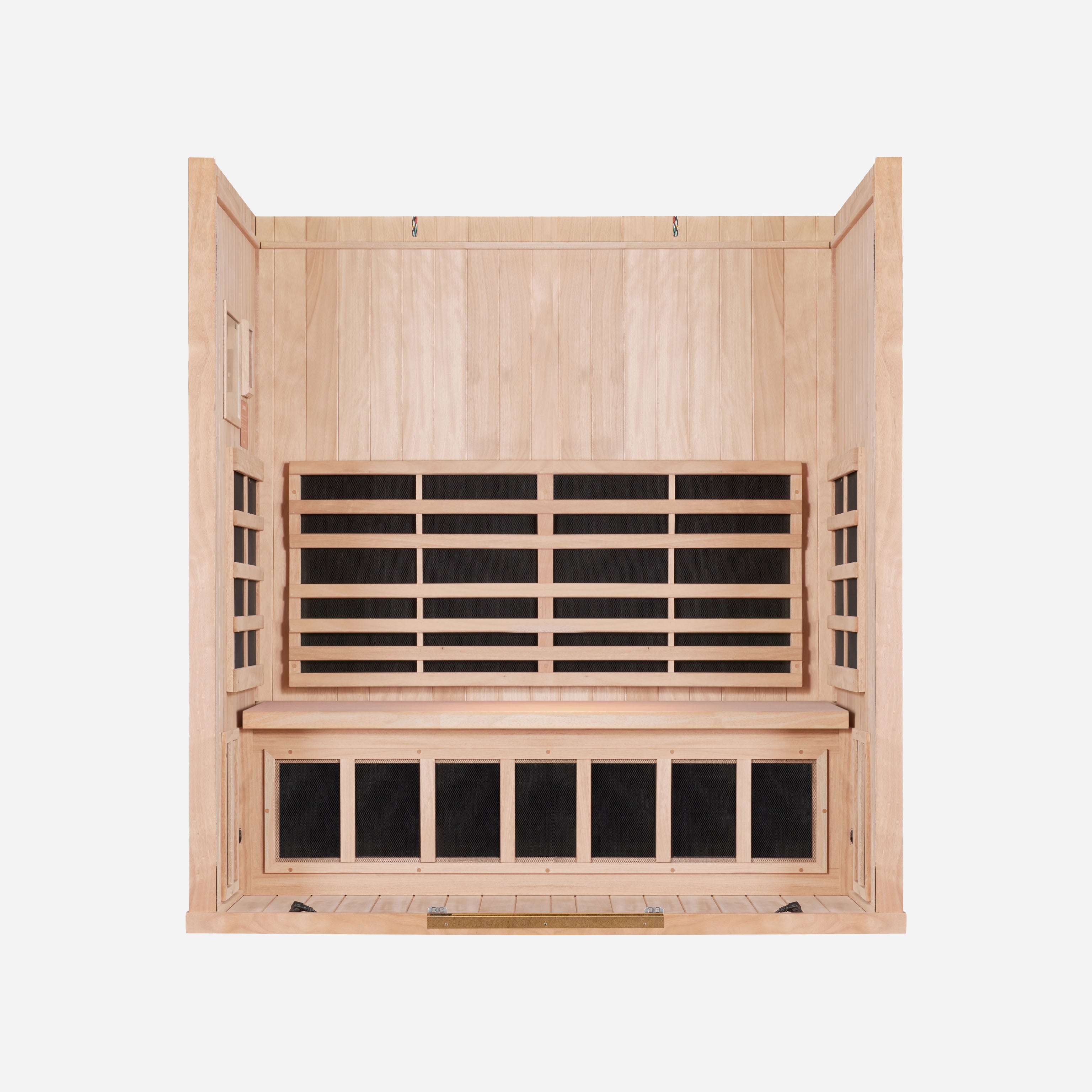 Sanctuary 3 Person Sauna | Okoume Pro | UK Plug