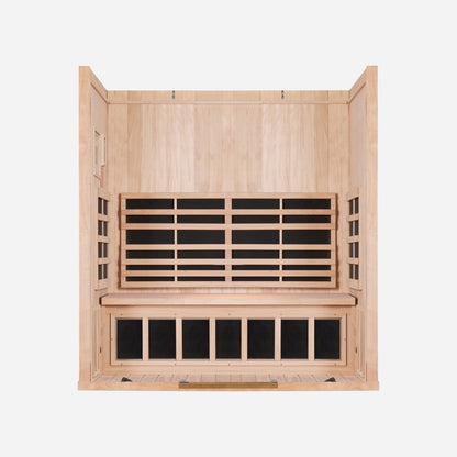 Sanctuary 3 Person Sauna | Okoume Pro | UK Plug