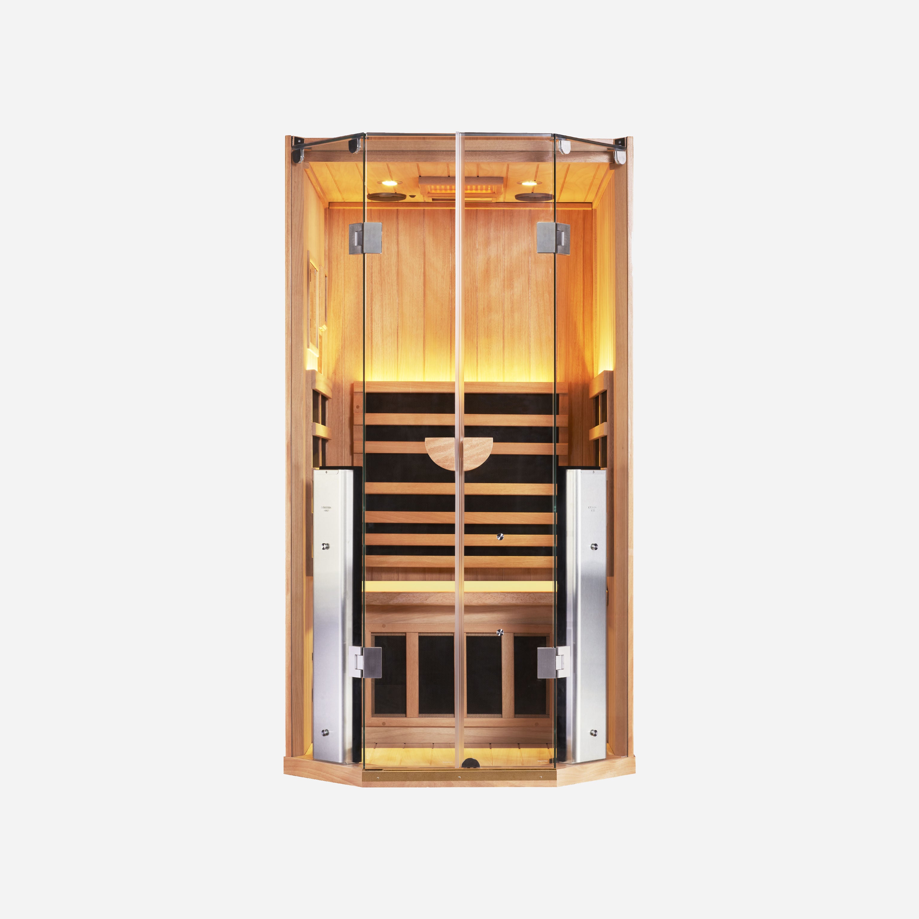 Sanctuary 1 Person Sauna | Okoume Pro | UK Plug