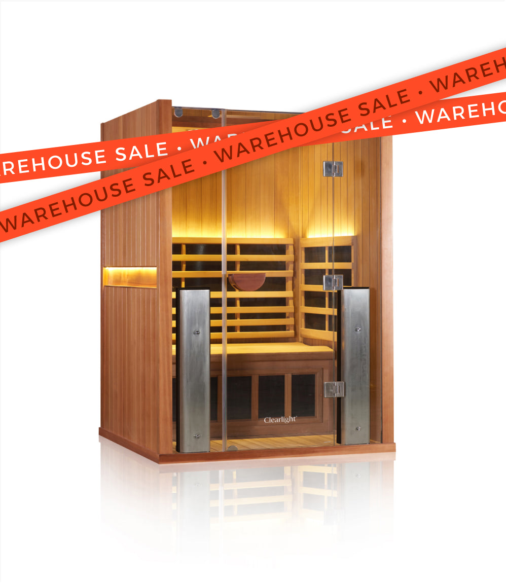 2 person infrared sauna cellar wood